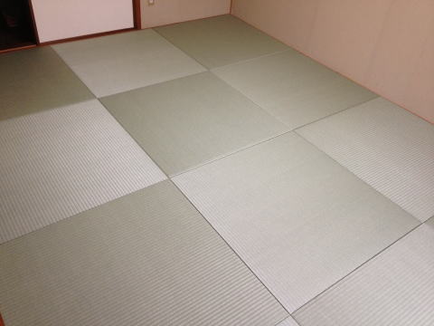 縁無し畳6畳間