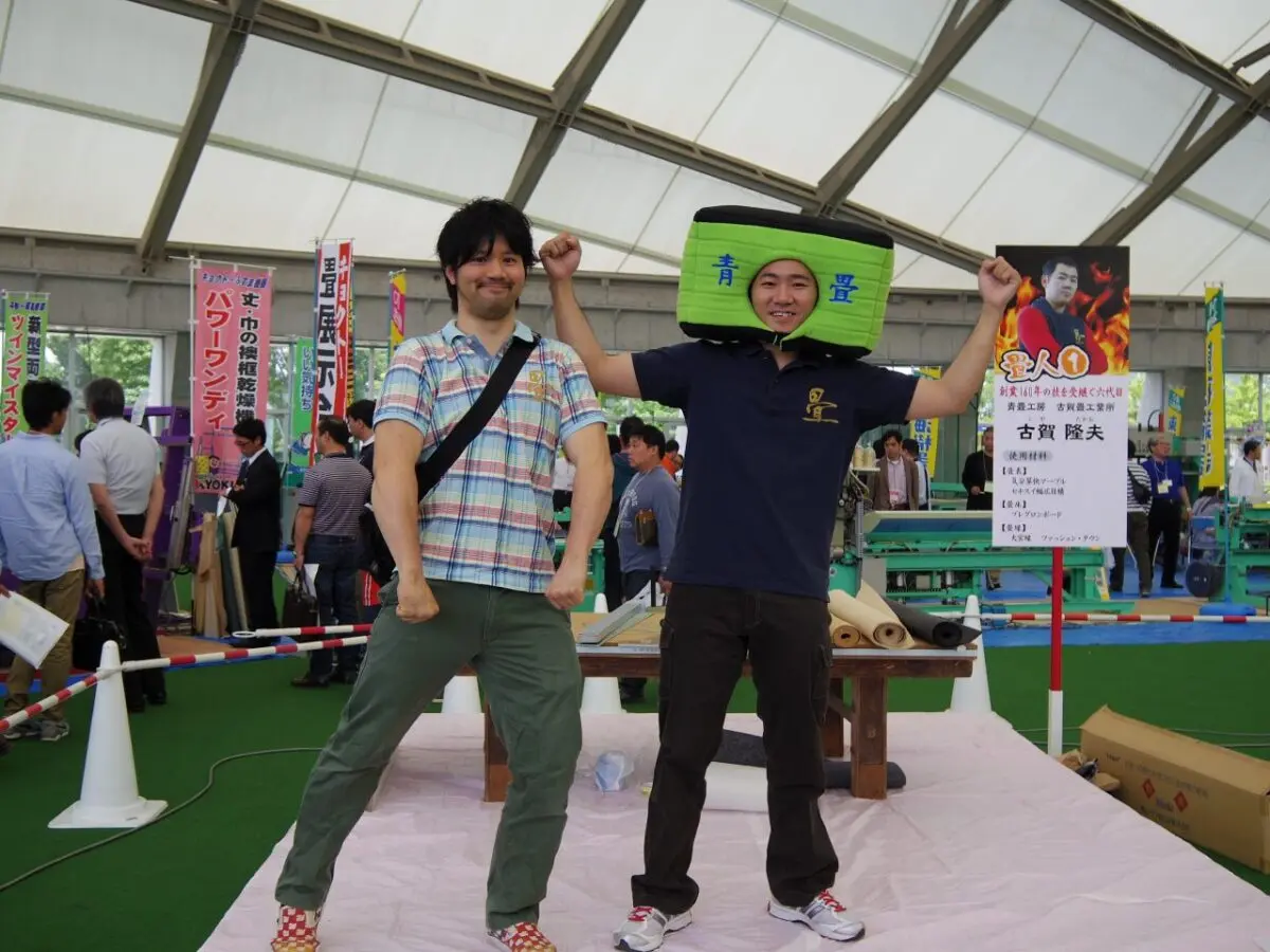 畳１グランプリ九州代表・畳マン六代目