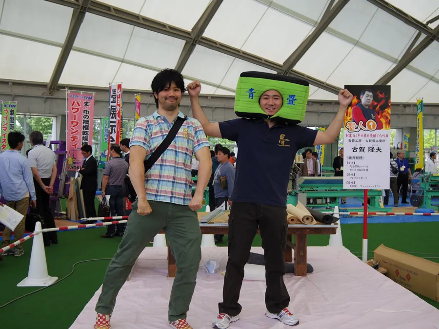 畳１グランプリ九州代表出場時の画像