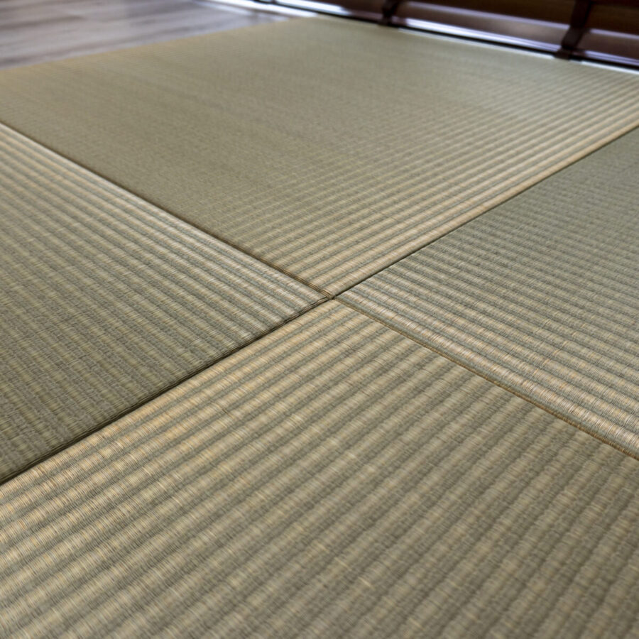 縁なし置き畳の四隅が合う仕上がり