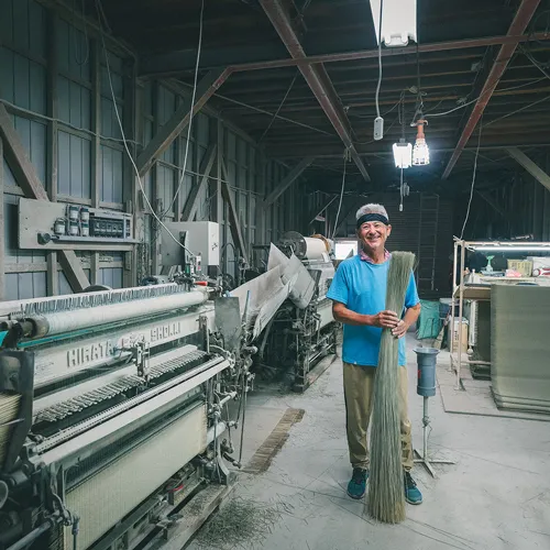 佐賀県産い草生産者 吉丸さん
