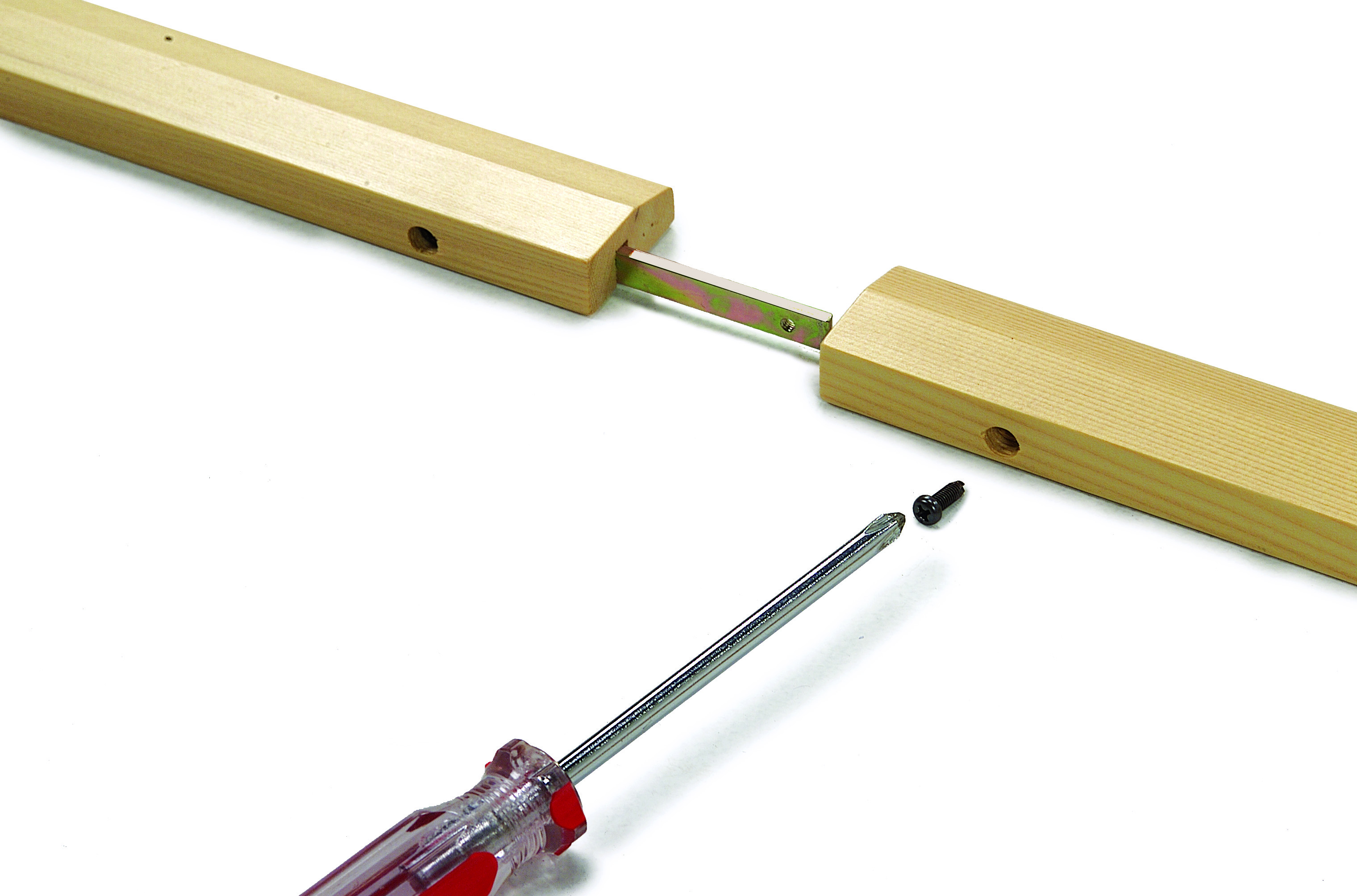 薄型木枠ジョイント部